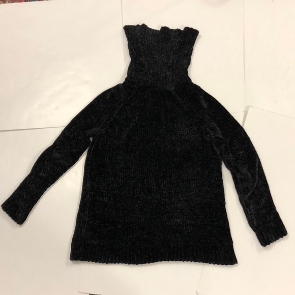 Saks Fifth Avenue S Chenille Dark Charcoal Grey Sweater Cozy Excellent Condition - Picture 11 of 11